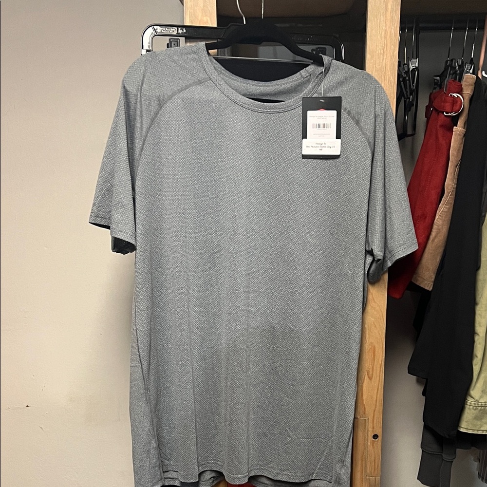 NWT Born Primitive Men's Heritage Tee - 2XL - Heather Grey - Picture 3 of 6